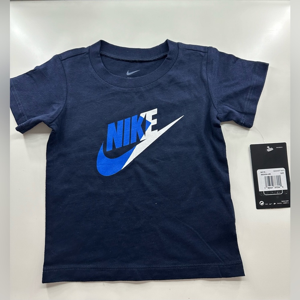 Nike 24 month old shirt in midnight navy